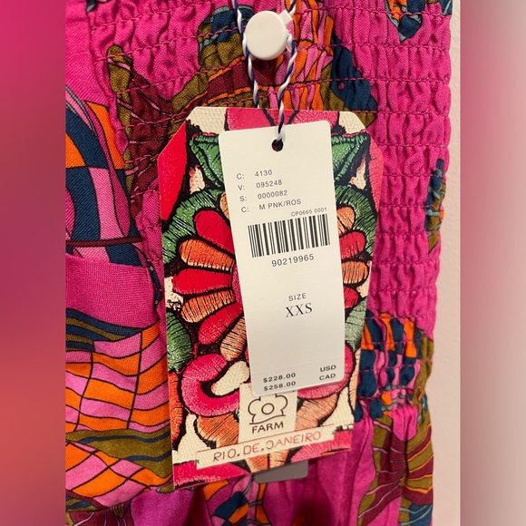 Farm Rio Halter Slim Midi Dress - Picture 7 of 7